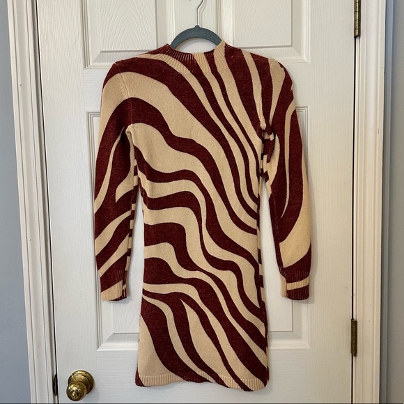 Zara Jacquard Knit Mini Dress - Picture 5 of 5